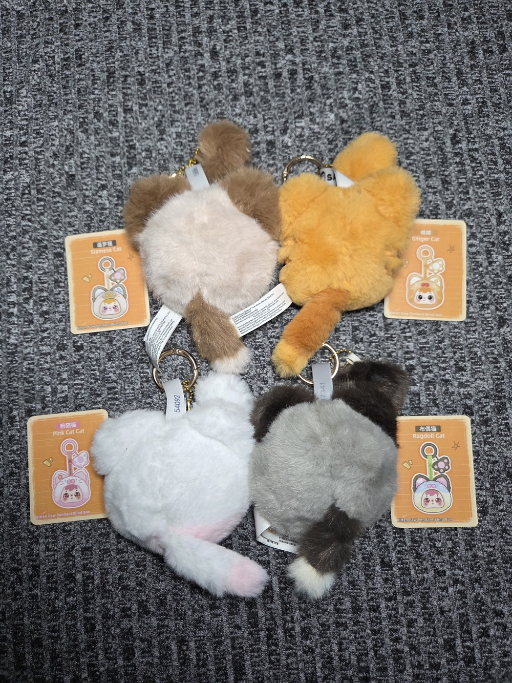 Samuel Kitten Paws Keychains - Picture 2 of 16